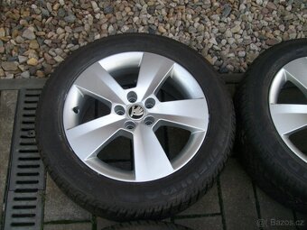 zimní alu kola original Scala 205.55.16 TOP stav - 2