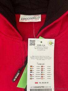 Mikiny s kapucí na zip dětská Coccodrillo 2 ks NOVÉ vel. 158 - 2