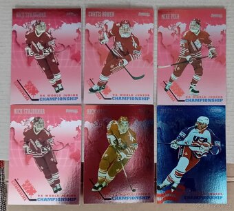 Hokejové karty, 1993-95 WJCH junioři - 2