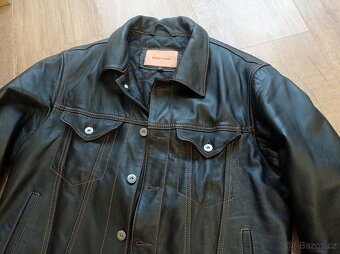 Kožená bunda z jehnětiny - M - jako nová - 2