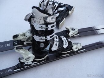 19. Damske lyže ATOMIC -143 cm + boty ATOMIC 38eu - set 2021 - 2