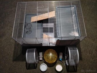 Křeččí klec – kompletní vybavení - 2