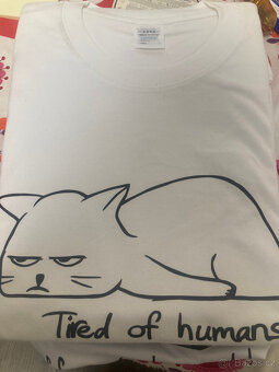 Trička s potiskem kočka, pes - 2