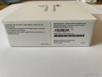 Apple AirPods (2. gen) A2032 – slabší baterie - 2
