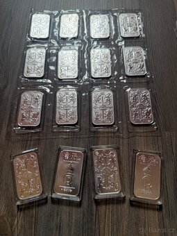 Stříbrný slitek 1oz Korunovace Karel III Royal Celebration - 2