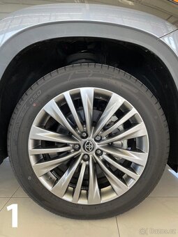Nove 20" Alu disky Toyota + pneu Dunlop Sport Maxx - 2