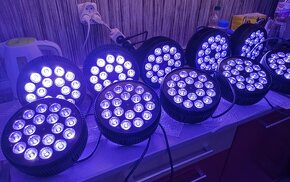 Nové ALU LED Par 18x12 Wat - 2