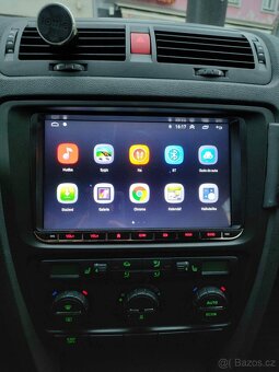 Autorádio Android 12 s GPS, Škoda, VW, Octavia,Passat,golf,s - 2