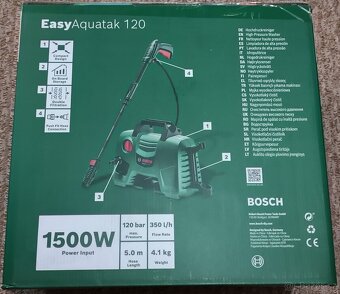 Vysokotlaký čistič Bosch EasyAquatak 120 - 2