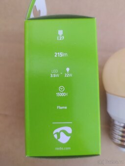 Led žárovky, 20 ks, zlaté, krátké - 2