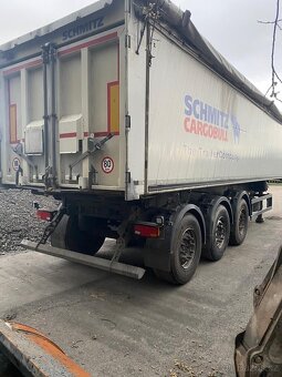 Prodáme sklápěcí návěs Schmitz 45 m3. ALU. Rok: 2014, - 2