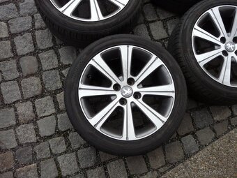 ALU KOLA + LETNÍ PNEU 225/45R17 PEUGEOT 17" - 2