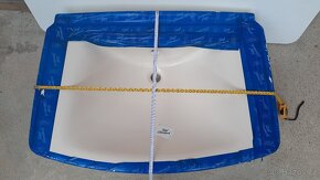 Umývadlo Ideal Standard 88x60 cm v barvě jasmín, nové - 2