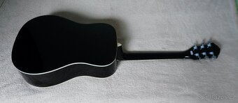 Predam akusticku gitaru Fender FA-125 WN Black. - 2
