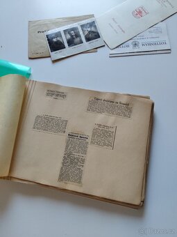 Album články, fotografie, podpisy - 2