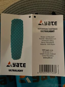 Karimatka Yate uktralight 3ks - 2
