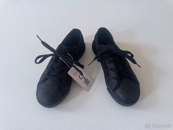 Dětské tenisky černé trpytivé Nelli Blu EUR 33 nové - 2
