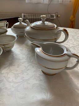 Porcelánový čajový servis pro 6. - 2