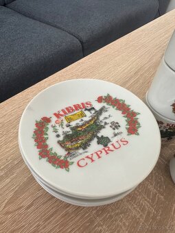 Porcelánový set s motivem ostrova Kypr - 2