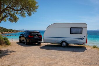 Adria Altea 390 – ľahký obytný príves do 1000kg so solárom - 2