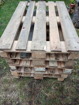 Dřevěné europalety 120 x 80cm ,použité. - 2