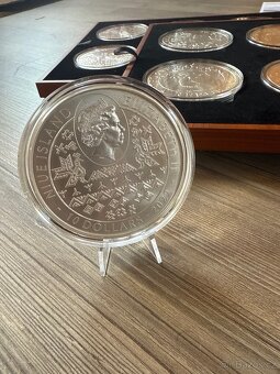 Stříbrná investiční mince Slovenský orel 5oz 2022 - 2