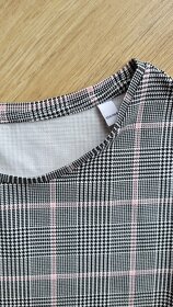 Úplně nové šaty kostkované - vel. 158-164, značka: C&A - 2