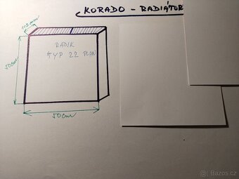 Prodám:  1 ks radiátory KORADO-Radik - 2