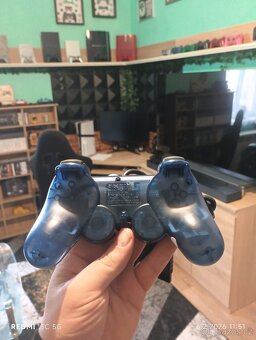 Ps2 ovladač modrý - 2