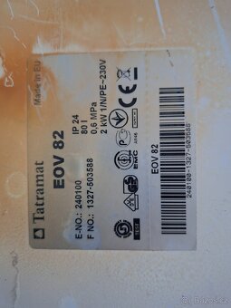 Dnes sundaný bojler Tatramat 80l - 2