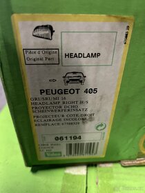 Peugeot 405 světla - 2