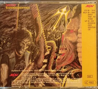 SATAN - INTO THE FUTURE/SUSPENDED SENTENCE (CD) - 2