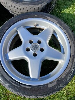 Alu sada 5x100 letní pneu - 2