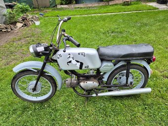 Jawa 23 Mustang bez TP, šedý 8. - 2
