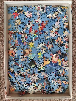 Puzzle obličeje/písmena Ravensburger 500 - 2