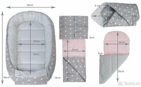 MediPartners Kokon Hnízdečko pro miminka SET - 2