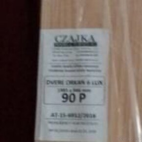 nové dveře Lux 90 pravé - 2