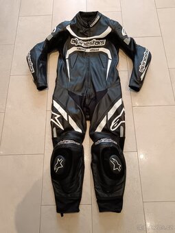 Alpinestars Motegi-Pánská kožená moto kombinéza, jednodílná - 2