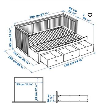 HEMNES POSTEL S MATRACEMI - 2