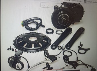 Montážní sada na elektrokolo s motorem Bafang 250W - 2