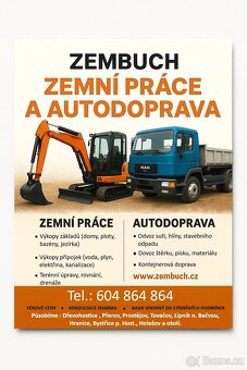 Zemní a výkopové práce Přerov Bystřice pod Hostýnem Holešov - 2