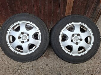 Alu disky Gamaparts R15 + celoroční pneumatiky 195/65 R15 - 2