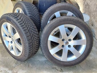alu kola R16 + zimni pneu 205/55 R16 - 2