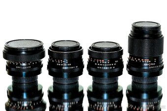 4x Carl Zeiss RED MC M42 2,8/20, 2,4/35, 1,8/50, 3,5/135 TO - 2
