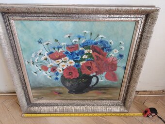 Obraz váza s květinami - 2