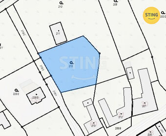 Prodej stavebního pozemku v Dolních Nětčicích, 1169m, 134024 - 2