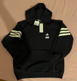 Adidas mikina Star Wars the mandalorian back graphic pánská - 2