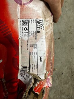 Brzdové kotouče TRW DF4745 - 2