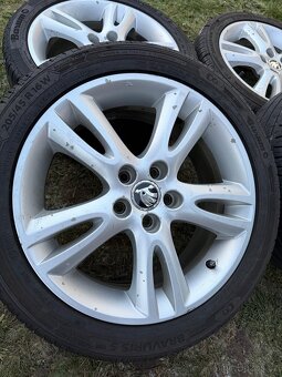 Originál letní alu kola Škoda 205/45R16 - 2