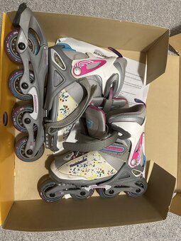 Dětské In-line brusle Rollerblade SPITFIRE FLASH - 2